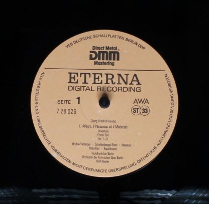 Eterna 7 28 026-027 - L'Allegro, Il Penseroso Ed Il Moderato (Or - Image 5