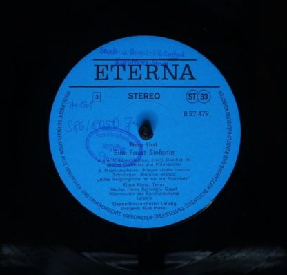 Eterna 8 27 478/479 - Eine Faust-Sinfonie / Zwei Episoden Aus Le - Image 7