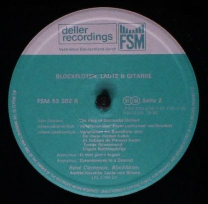 Deller Recordings FSM 53 302 - Blockflöten, Laute & Gitarre - Image 6