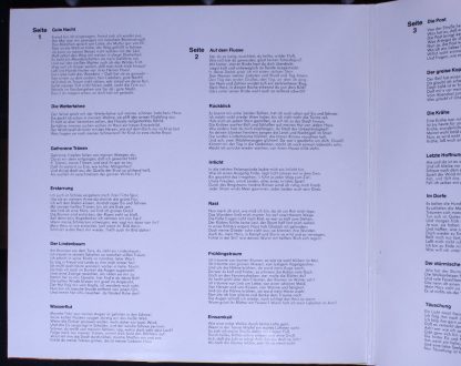 AULOS AUL 53590/91 - Franz Schubert: Winterreise (=Winter Journe - Image 2