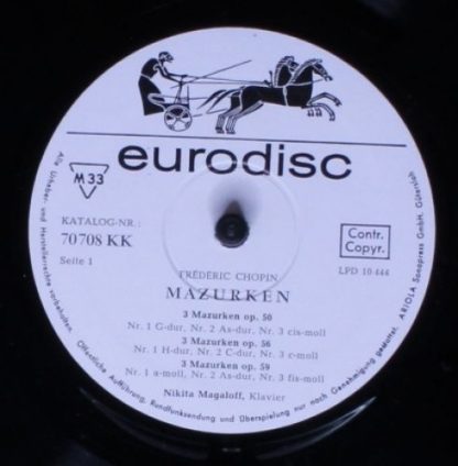 Eurodisc 70 708 KK - Mazurken Nr. 30 - 51 - Image 3