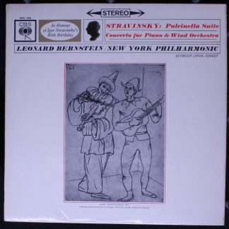 Columbia Masterworks SBRG 72040 (MS 6329) - Pulcinella Suite - C