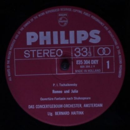 Philips DXY 835 304 - Romeo Und Julia / Capriccio Italien / Sche - Image 3