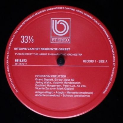 Residentie-Orkest 6818.673/674 - Soloists From The Orchestra Pla - Image 4