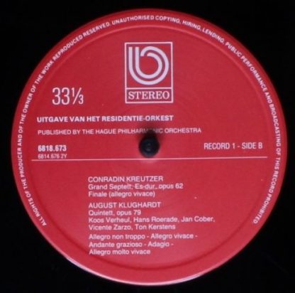 Residentie-Orkest 6818.673/674 - Soloists From The Orchestra Pla - Image 5