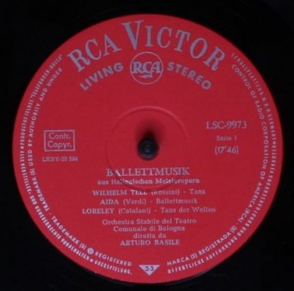RCA Victor LSC 9973 - Ballettmusik aus Italienischen Meisteroper - Image 3
