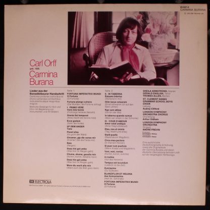 Die Stimme Seines Herrn 29 597-0 - Carmina Burana - Image 2