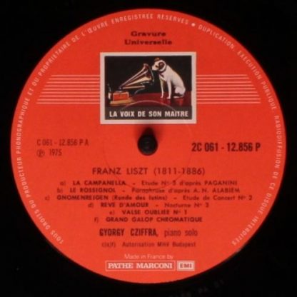 La Voix De Son Maître 2 C 061 - 12856 - Disque 6 - La Campanella - Image 3