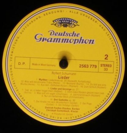 Deutsche Grammophon 2740 167 - Lieder Volume 1 - Nach Gedichten - Image 5