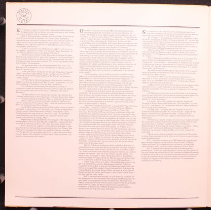 CBS Masterworks 76868 - Récital - Image 2