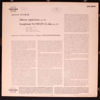 DECCA SXL 6044 - Symphonie Nr.VIII (IV) G-Dur Scherzo Capriccios - Image 2