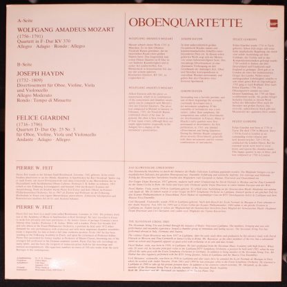 Baedeker Record 6806 065 - Oboenquartette - Image 2