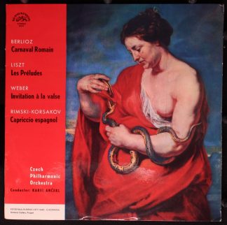Supraphon SUA ST 50625 - Carnaval Romain / Les Préludes / Invita