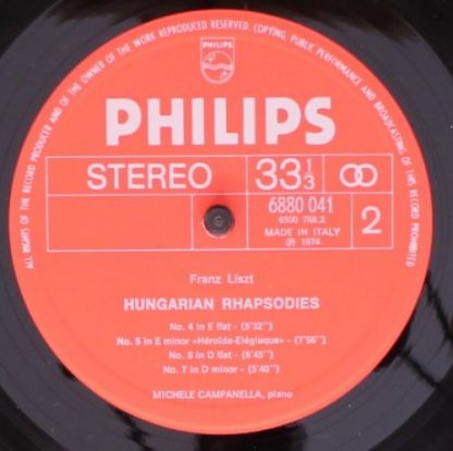 Philips 6998 015 - Complete Hungarian Rhapsodies - Image 4