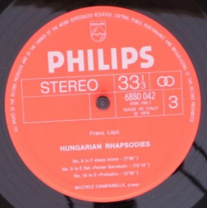 Philips 6998 015 - Complete Hungarian Rhapsodies - Image 5