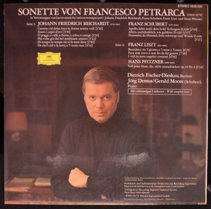 Deutsche Grammophon 2530 332 - Sonette - Image 2