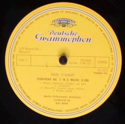 Deutsche Grammophon 2740 127 - 8 Symphonien ∙ Musik Zu Rosamunde - Image 6