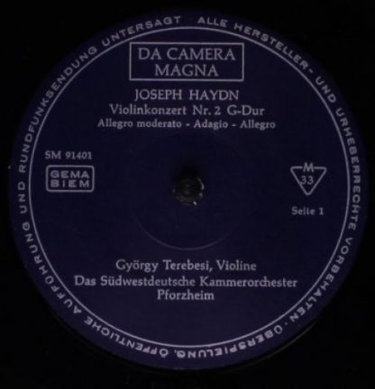 Impromptu SM 191 401 - Violinkonzert Nr. 2 G-Dur / Orgelkonzert - Image 3