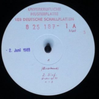 Eterna 8 25 187 - Sinfonie Nr. 2 / Haydn-Variationen