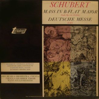 Turnabout TV 34282S - Mass In B-Flat Major / Deutsche Messe