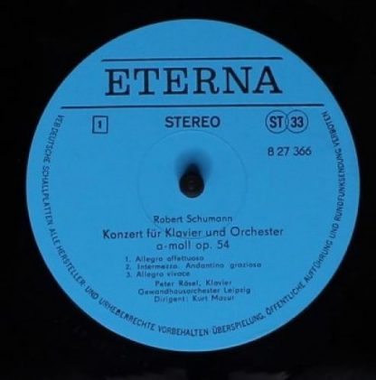 Eterna 8 27 366 - Klavierkonzert A-moll Op. 54, Introduktion Und - Image 3