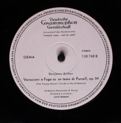 Deutsche Grammophon 138 748 - Pierino E Il Lupo  Guida Del Giov - Image 2