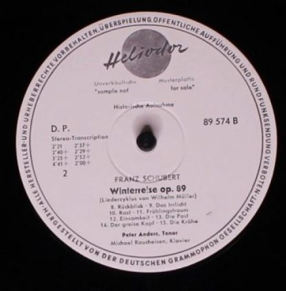 HELIODOR 89 574 - Winterreise Op.89 - Image 2