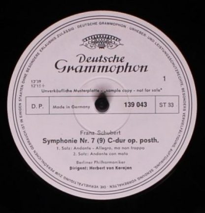 Deutsche Grammophon 139 043 - Symphonie Nr. 7 (9)