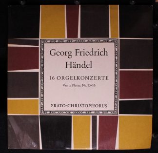 Christophorus CGLP 75 725 - 16 Orgelkonzerte Vierte Platte: Nr.