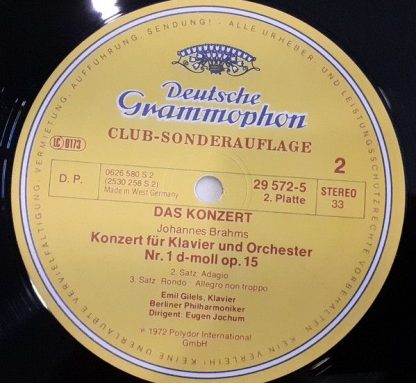 Deutsche Grammophon 29 571-7 - Das Konzert - Berg, Boccherini, B - Image 9