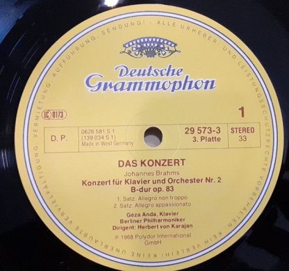 Deutsche Grammophon 29 571-7 - Das Konzert - Berg, Boccherini, B - Image 10
