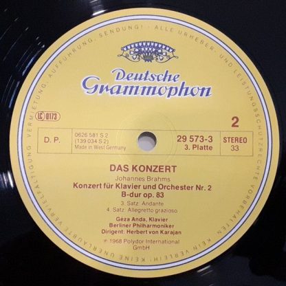 Deutsche Grammophon 29 571-7 - Das Konzert - Berg, Boccherini, B - Image 11