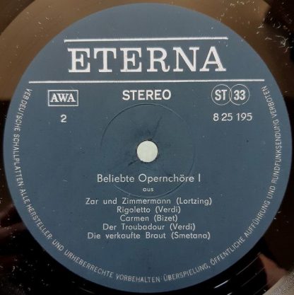 Eterna 8 25 195 - Beliebte Opernchöre I. Folge - Image 4
