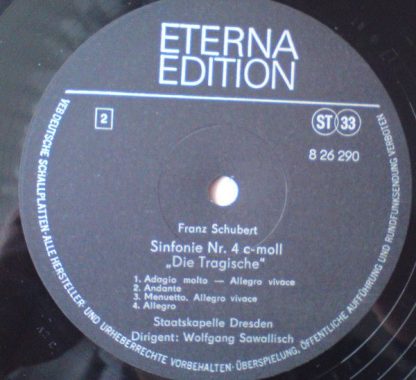 Eterna 8 26 290 - Sinfonie H-moll "Die Unvollendete" / Sinfonie - Image 5