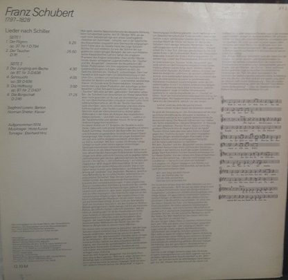 Eterna 8 27 104 - Lieder Nach Schiller - Image 2