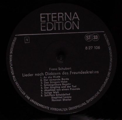Eterna 8 27 106 - Lieder Nach Dichtern Des Freundeskreises - Image 3