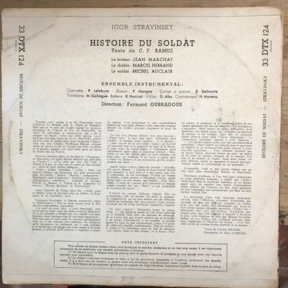 Pathé 33 DTX 124 - Histoire Du Soldat - Image 2