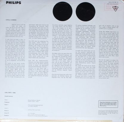 Philips 837 085 GY - Catulli Carmina - Image 2