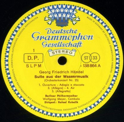 Deutsche Grammophon 138 864 SLPM - Wassermusik-Suite · Feuerwerk - Image 3