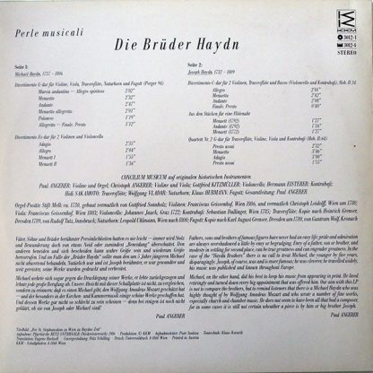 KKM Records 3012-1 - Die Brüder Haydn - Image 2