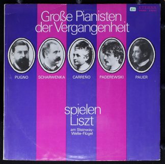 Eterna 8 26 452 - Pugno, Scharwenka, Carreño, Paderewski, Pauer