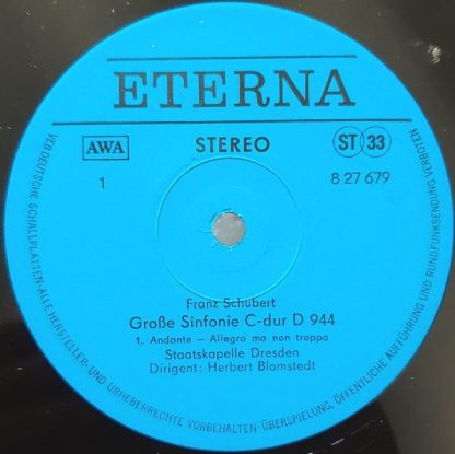 Eterna 8 27 679-680 - Sinfonie C-dur ›Die Große‹ / Sinfonie H-mo - Image 5