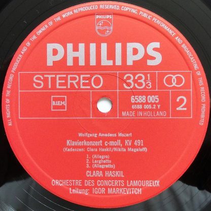 Philips 6733 002 - Hommage A Clara Haskil - Image 3