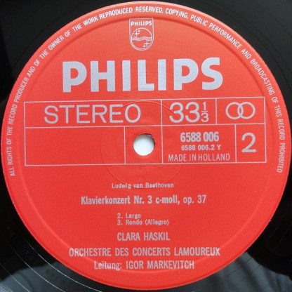 Philips 6733 002 - Hommage A Clara Haskil - Image 5