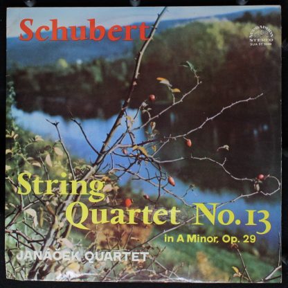 Supraphon SUA ST 50480 - String Quartets No. 13 In A Minor, Op.
