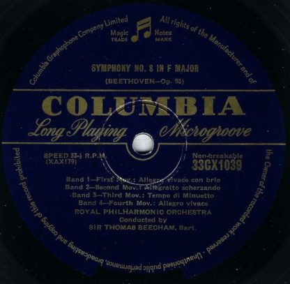 Columbia 33CX1039 - Franz Schubert/ Ludwig van Beethoven, The Ro - Image 4