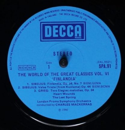 DECCA SPA 91 - The London Proms Symphony OrchestraConducted By S - Image 3
