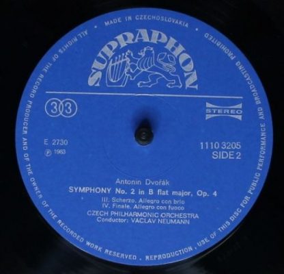 Supraphon 1110 3205 - Antonín Dvořák- The Czech Philharmonic Orc - Image 2