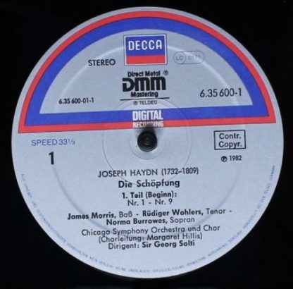 DECCA 6.35600 FA - Joseph Haydn, Chicago Symphony Chorus, The Ch - Image 3