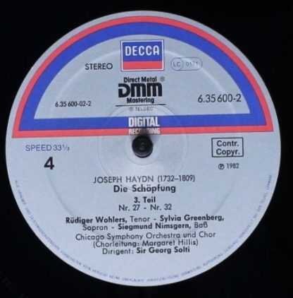 DECCA 6.35600 FA - Joseph Haydn, Chicago Symphony Chorus, The Ch - Image 6